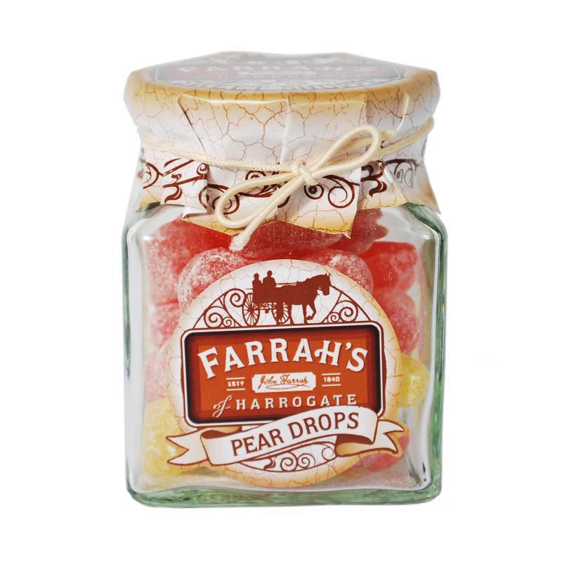 Farrah's Confectionery - Pear Drops Jar (150g)