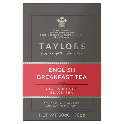 Taylor's of Harrogate - Taylors English Breakfast Tea (20 bags)