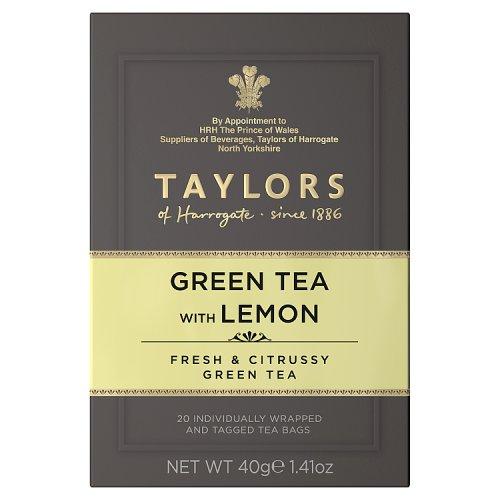 Taylor's of Harrogate - Taylors Green Tea with Lemon (20 bags)