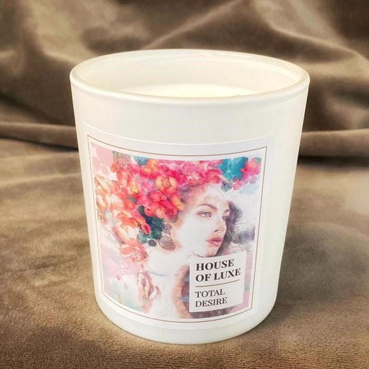 House Of Luxe - Total Desire - Luxury Aromatherapy Essential Oil Candle