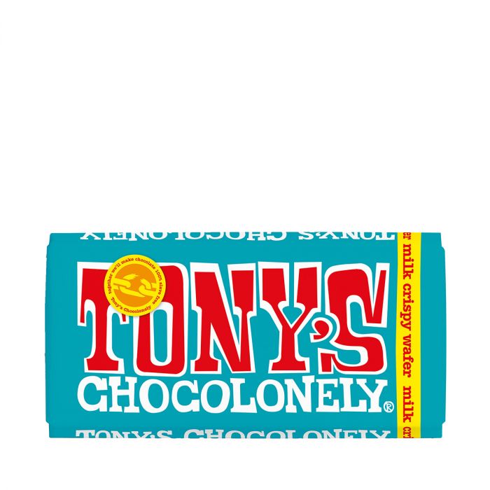 Tony's Chocolonely - Tony's Chocolonely Milk Crispy Wafer (180g)