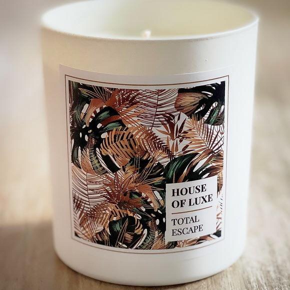 House Of Luxe - Total Escape - Luxury Aromatherapy Essential Oil Candle