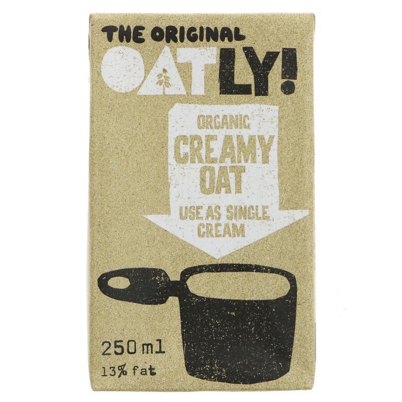 Oatly - Oatly Organic Dairy Free Oat Cream (250ml)