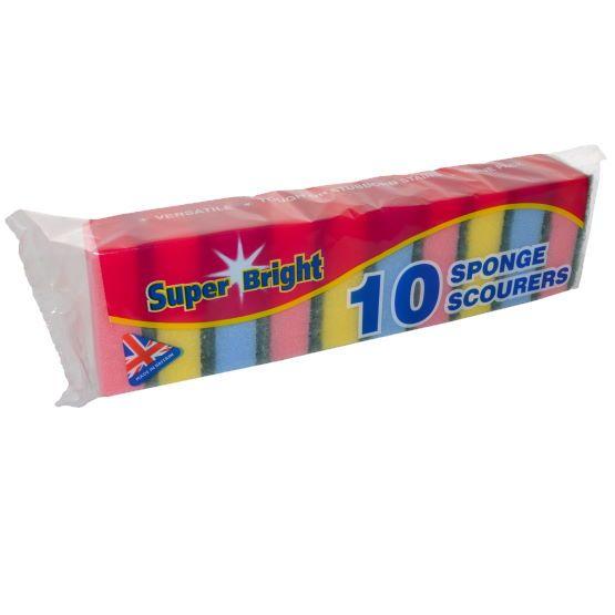 Essentials - Scourer Sponge (10 Pack)