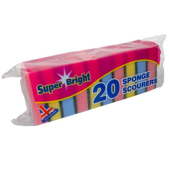 Essentials - Scourer Sponge (20 Pack)