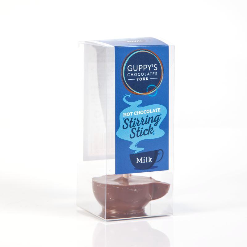 Guppy's Chocolates - Guppy's Milk Hot Chocolate Stirring Stick (35g)