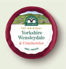 Wensleydale Cheese - Yorkshire Wensleydale & Cranberries Cheese (200g)