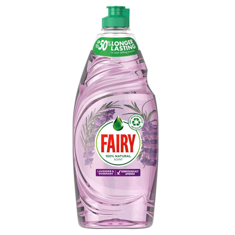 Fairy - Fairy Naturals Washing Up Liquid - Lavender & Rosemary (625ml)