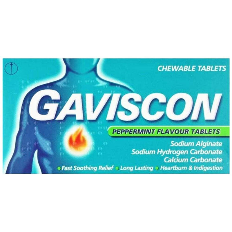 Gaviscon - Gaviscon Tablets Peppermint (8 Pack)