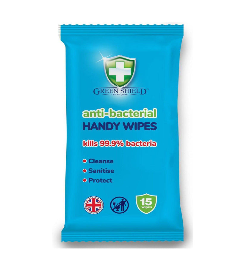 Greenshield - Greenshield Antibacterial Handy Wipes (15s)