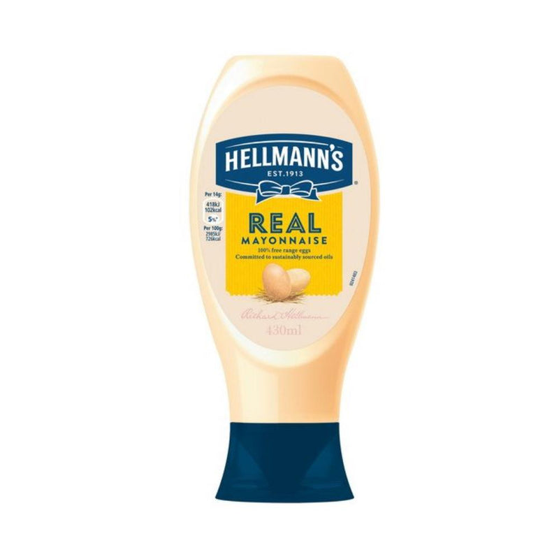 Essentials - Hellmann's Mayonnaise - Squeezy (430ml)