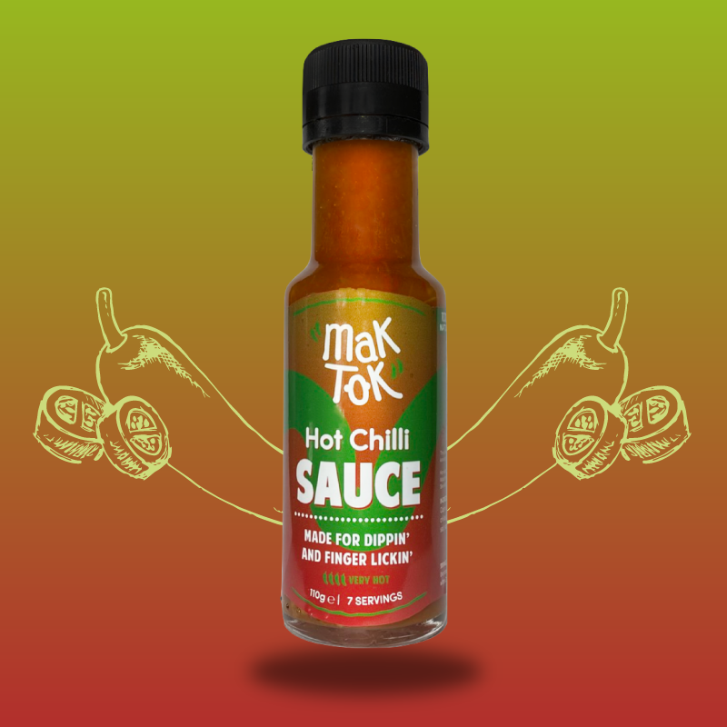 Mak Tok - Mak Tok’s Hot Chilli Sauce (112g)