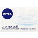 Nivea - Nivea Creme Soft Care Soap Bar (2 Pack)