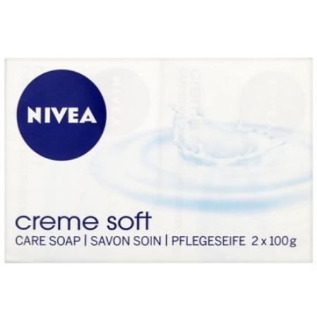 Nivea - Nivea Creme Soft Care Soap Bar (2 Pack)