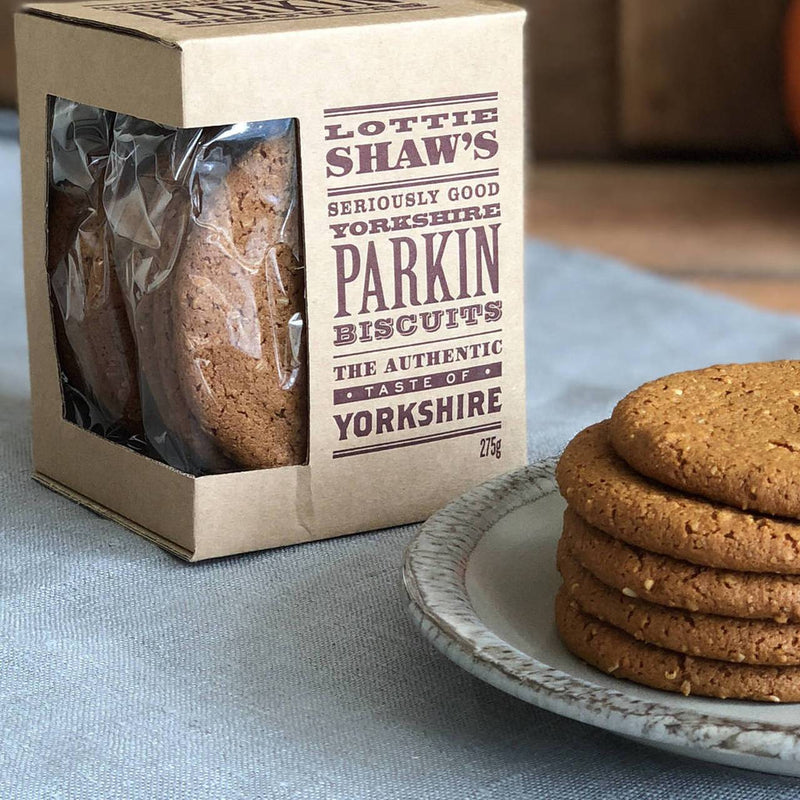 Lottie Shaw's - Yorkshire Parkin Biscuit Box (275g)