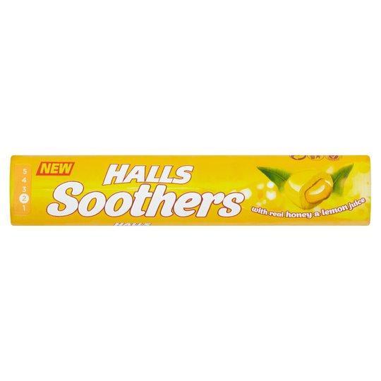 Halls - Halls Soothers Honey & Lemon (45g)