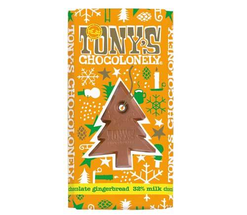 Tony's Chocolonely - Tony's Chocolonely- Gingerbread Milk Chocolate Bar (180g)