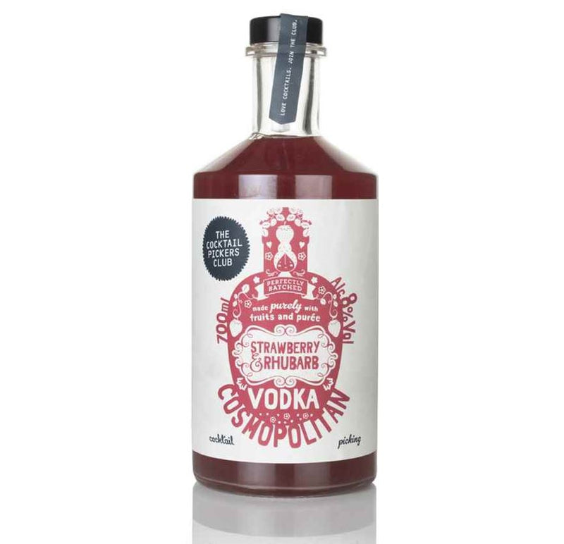 The Cocktail Pickers Club - Strawberry and Rhubarb Cosmopolitan (700ml)